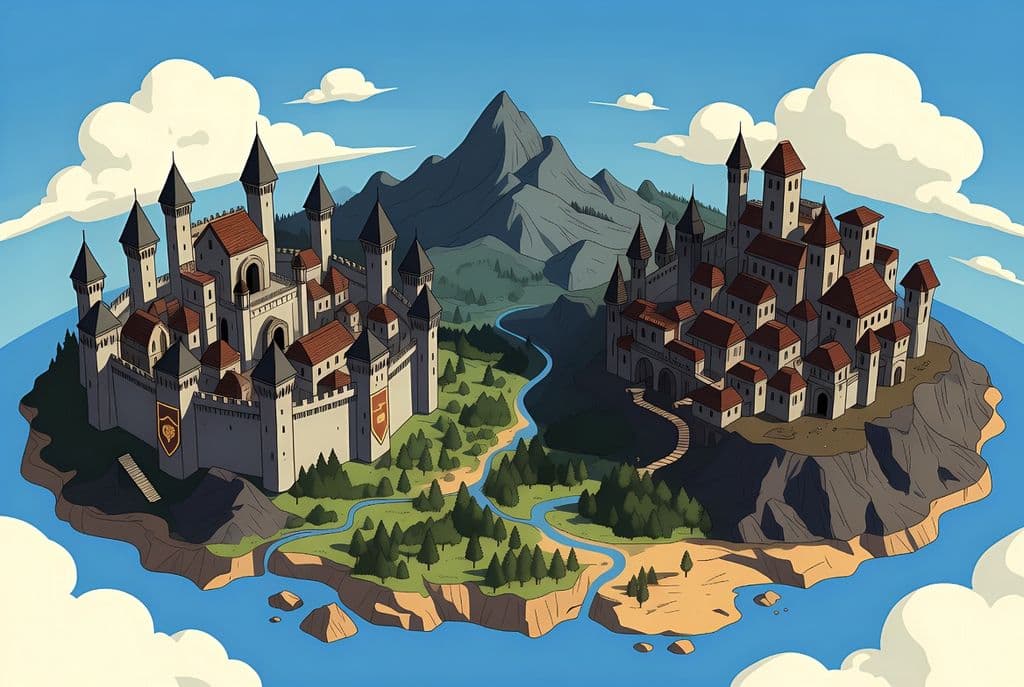 Два міста на острові