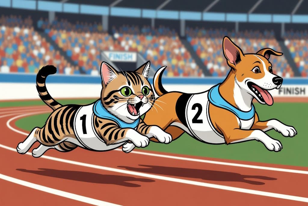 Хто перший - кіт чи пес?