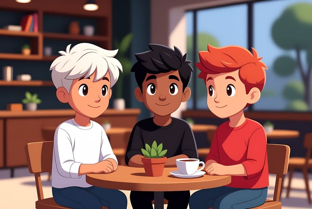 Колір волосся художника