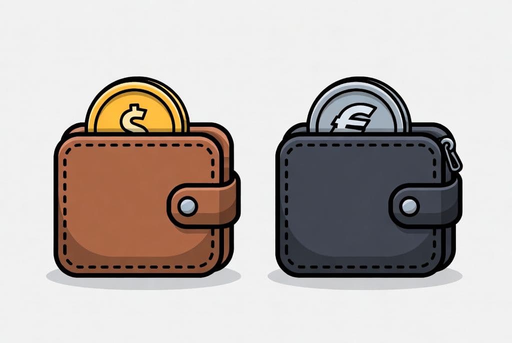 Монети в гаманцях