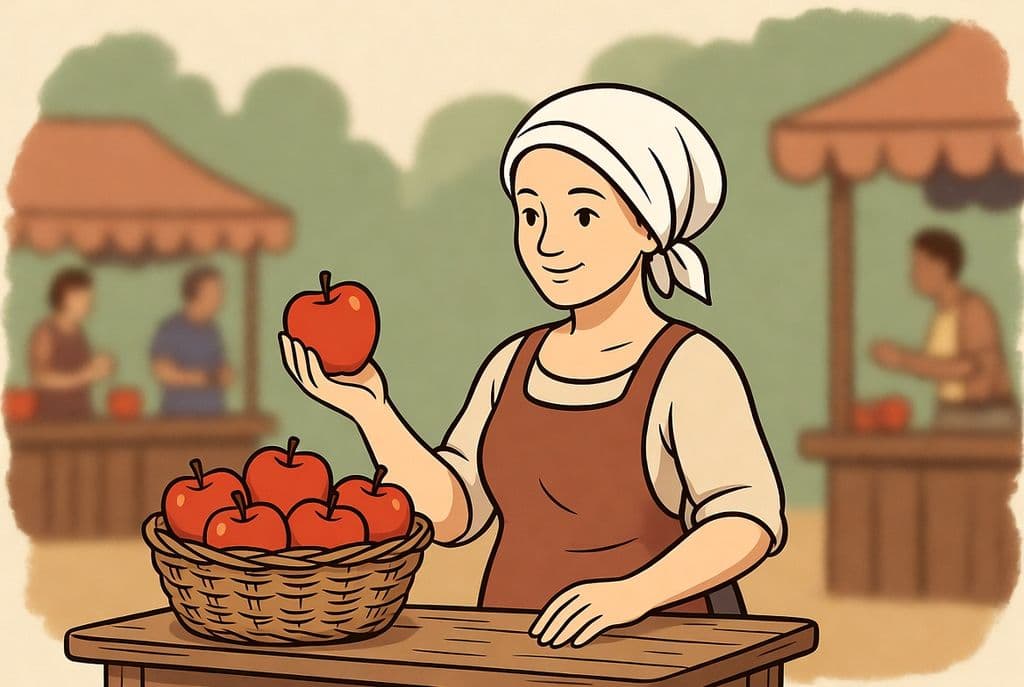 Продаж яблук