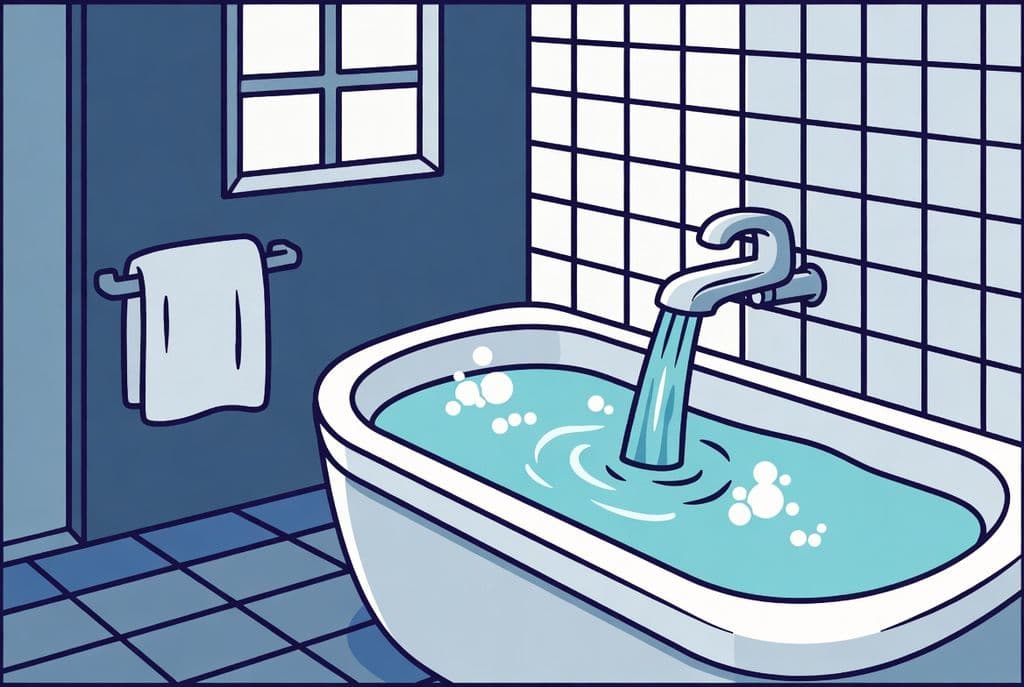 Скільки часу знадобиться, щоб наповнити ванну?