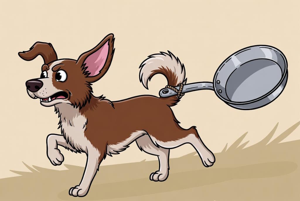 Собака і сковорідка