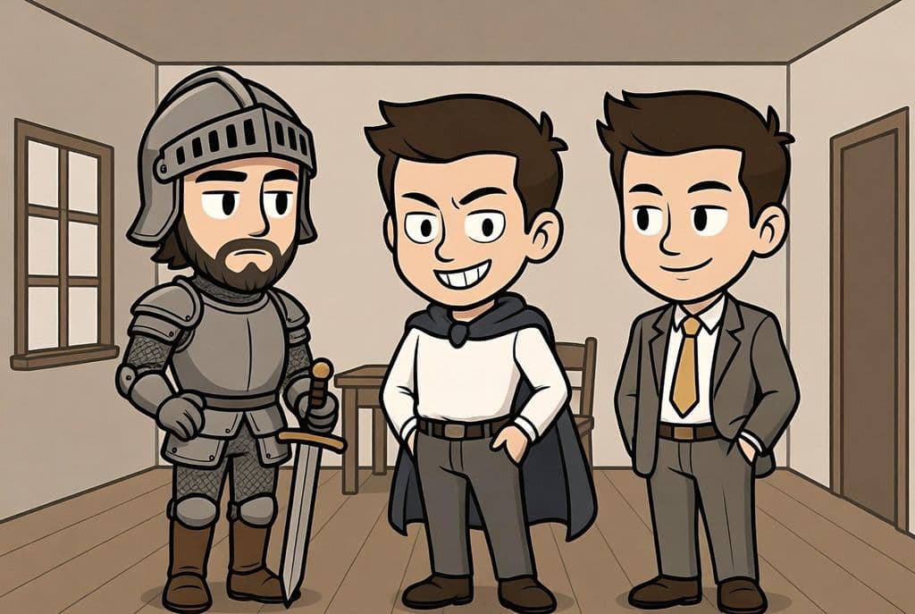 Троє у кімнаті 