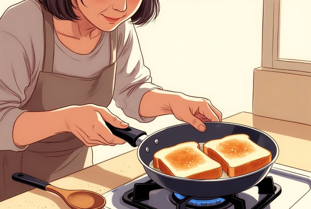 Три підсмажених скибочки