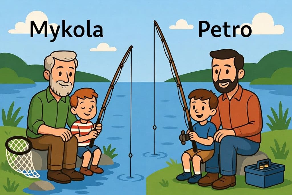 Як кличуть сина Миколи?