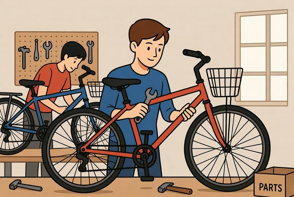 Зробити велосипеди