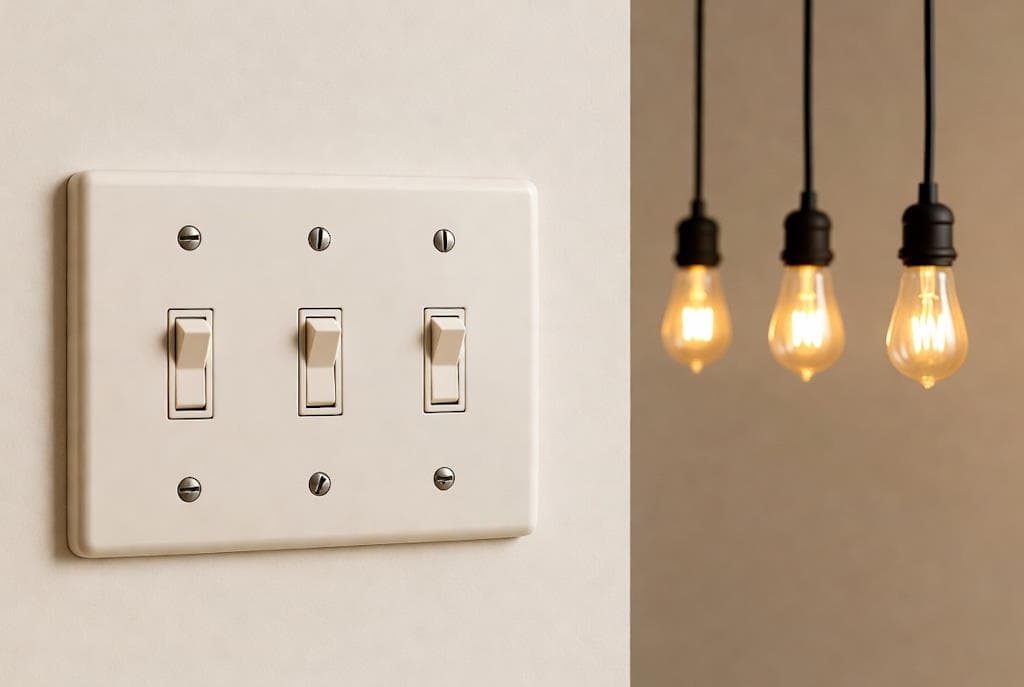 Три вимикачі