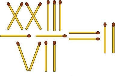 Рівність з сірників