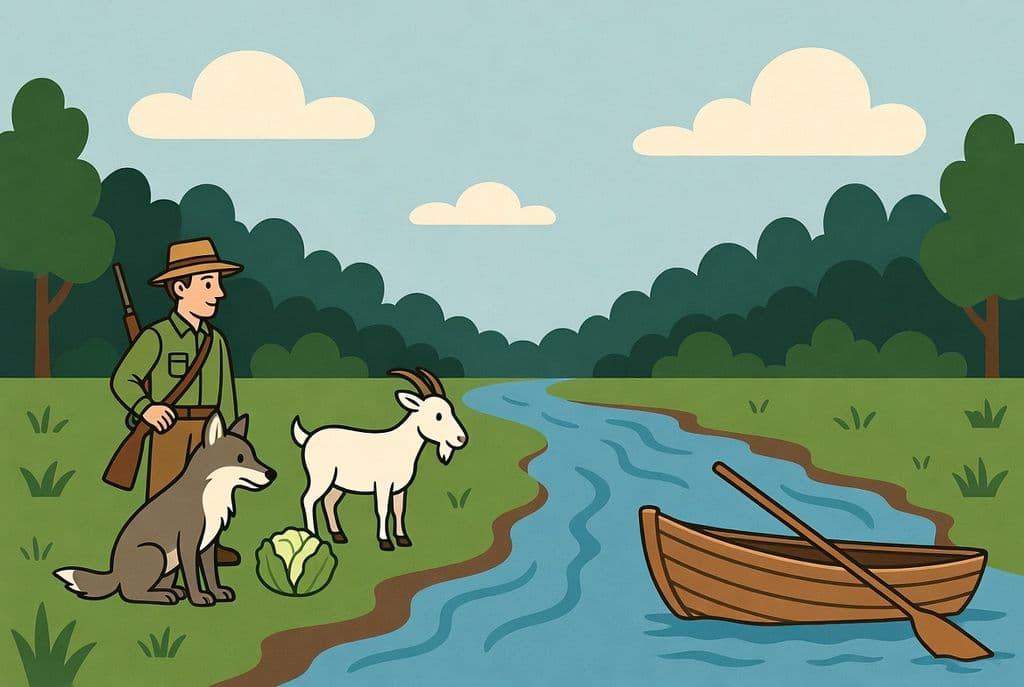 Вовк, коза і капуста